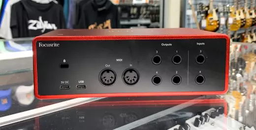 Focusrite - Scarlett 4i4 4th Gen Audio Interface 2
